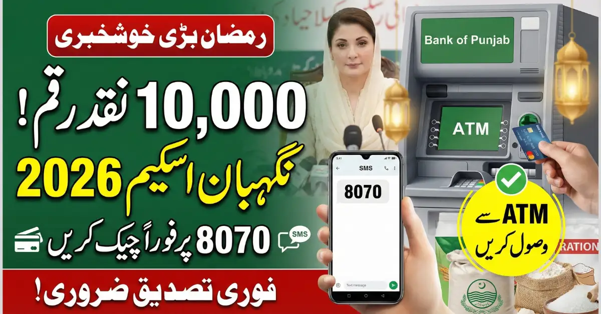 Bank of Punjab Nigehban 10000 Cash Scheme 2026 – Big Ramzan Relief Update